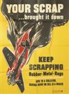 VARIOUS ARTISTS. [WORLD WAR II.] Group of approx. 50 posters. Circa 1940s. Sizes vary.